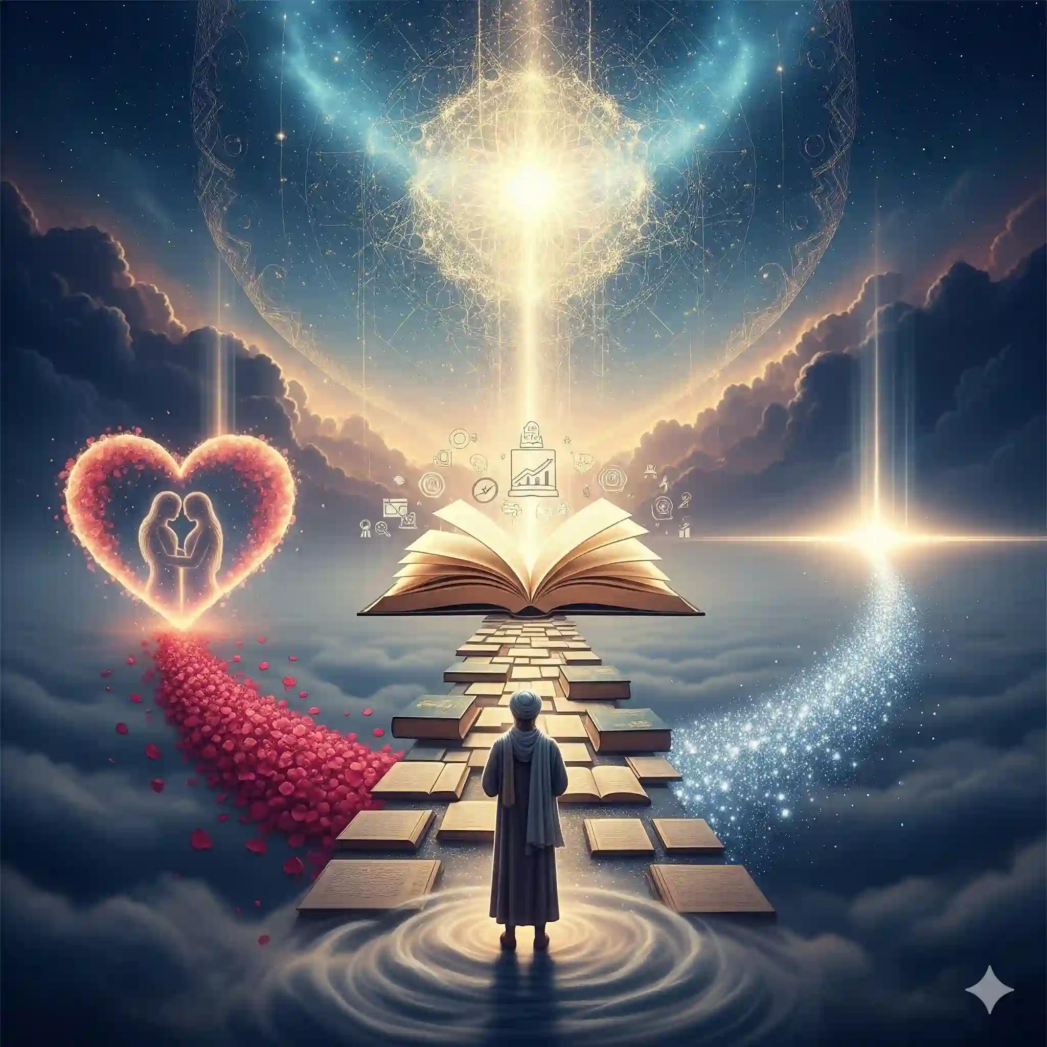 Person contemplating major life decisions